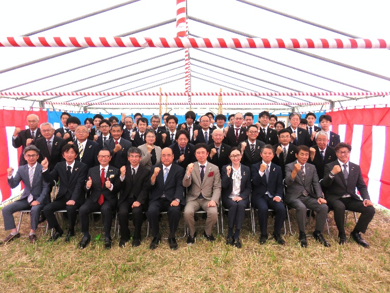 グループ会社の武ダキャピタルリードのオフィスビル「武田ビル８」の建設地の地鎮祭を実施いたしました