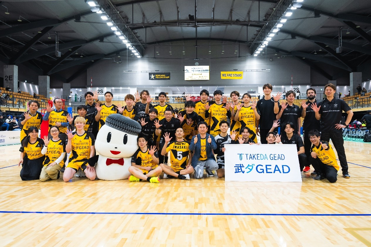 武ダGEADグループの北海道イエロースターズがホーム開幕戦で連勝を飾りました